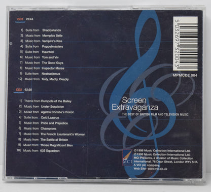 Screen Extravaganza British Film Soundtrack CD National Symphony Orchestra MCI