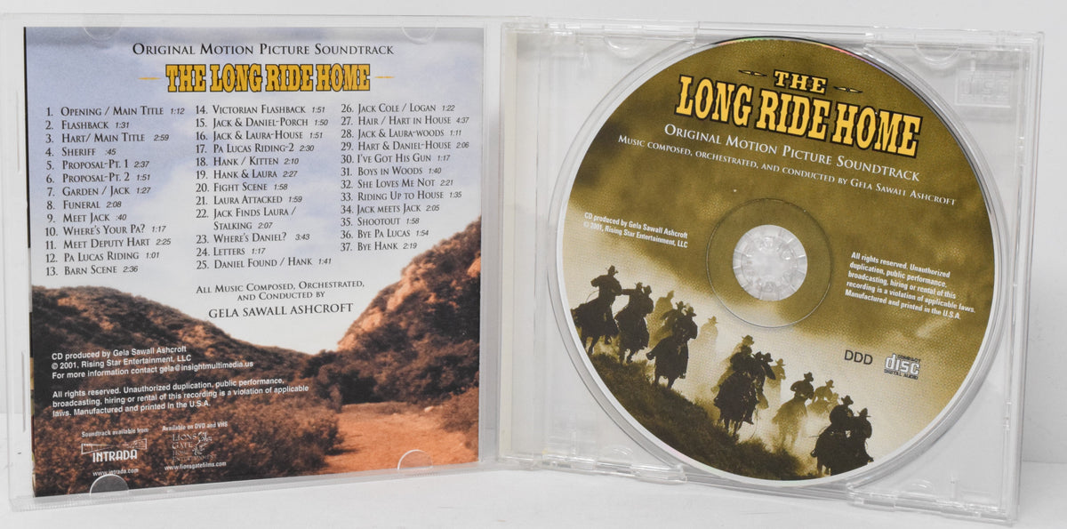 The Long Ride Home Soundtrack CD Gela Sawall Ashcro Intrada