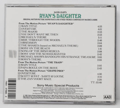 Ryans Daughter Soundtrack CD Maurice Jarre Sony