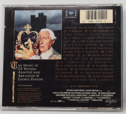 The Madness Of King George Soundtrack CD George Fenton Epic