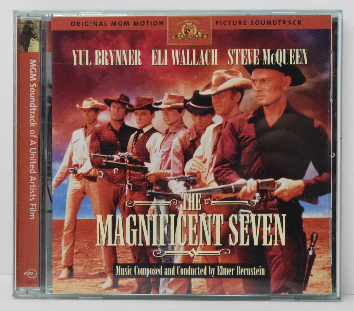 The Magnificent Seven Soundtrack CD Elmer Bernstein MGM Ryko
