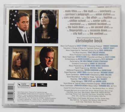 The Sentinel Soundtrack CD Christophe Beck Varese