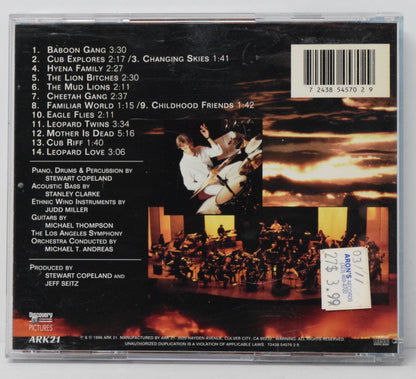 The Leopard Son Score Soundtrack CD Stewart Copeland Ark21