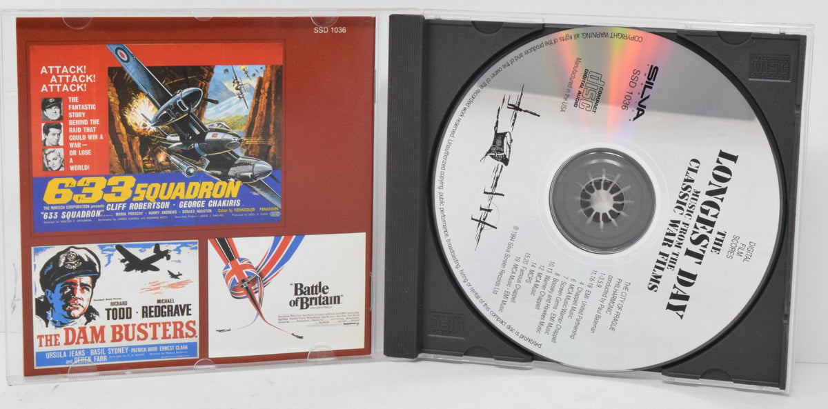 The Longest Day Soundtrack CD Paul Bateman Silva Classic War Films