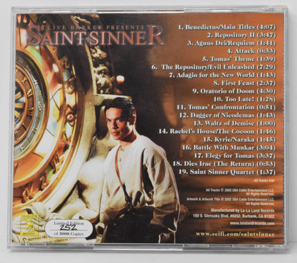 Saint Sinner Soundtrack CD Christopher Lennertz LA-LA Land LTD 3000