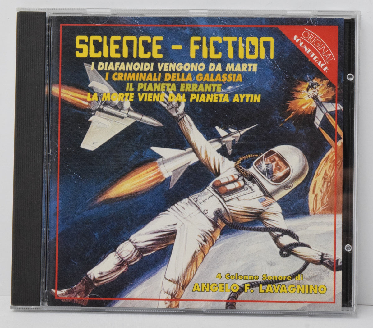 Science Fiction Soundtrack CD Angelo F Lavagnino Italian B Movies BMG