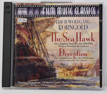 The Sea Hawk Deception Soundtrack CD William Stromberg FMC Naxos