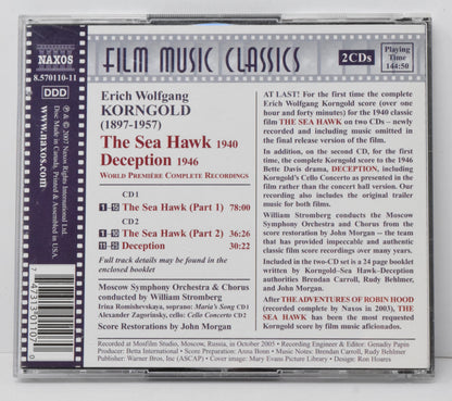 The Sea Hawk Deception Soundtrack CD William Stromberg FMC Naxos