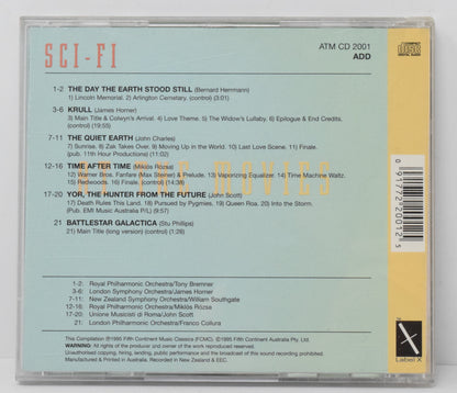 Sci Fi At The Movies Soundtrack CD Label X