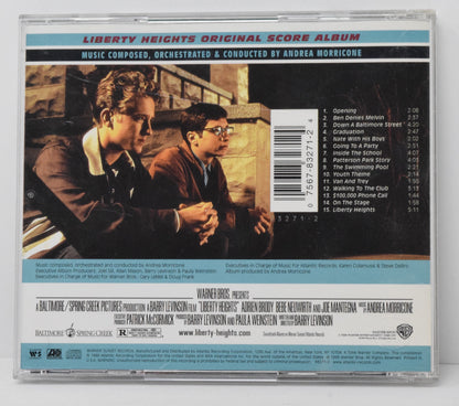 Liberty Heights Soundtrack CD Andrea Morricone Warner