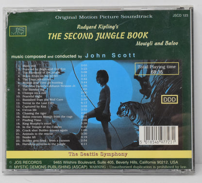 The Second Jungle Book Soundtrack CD John Scott Seattle Symphony JOS