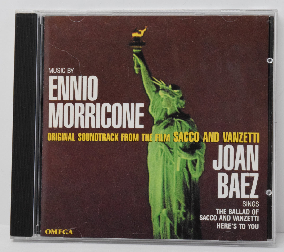 Sacco And Vanzetti Soundtrack CD Ennio Morricone Joan Baez Omega