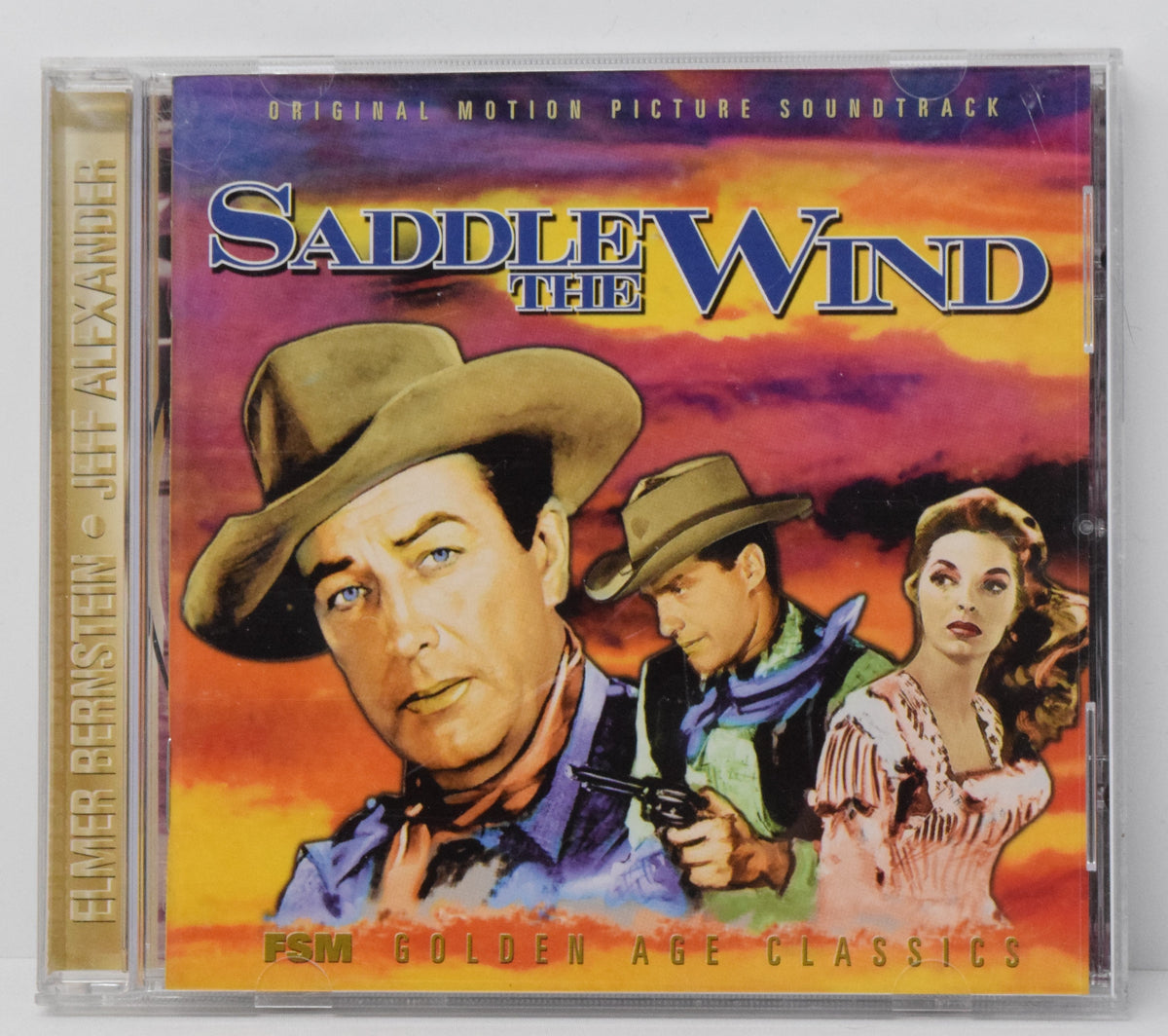 Saddle The Wind Soundtrack CD Elmer Bernstein TCM Golden Age LTD 3000
