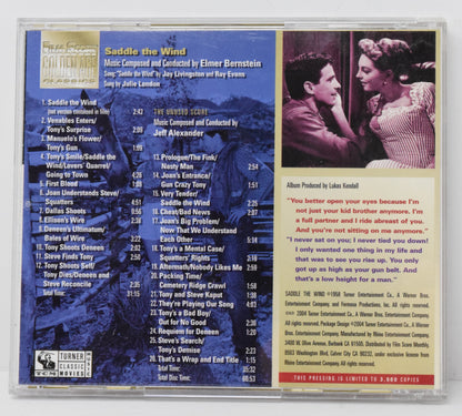 Saddle The Wind Soundtrack CD Elmer Bernstein TCM Golden Age LTD 3000