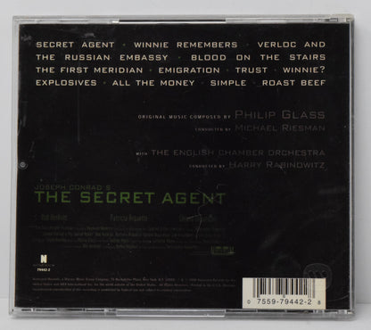 Secret Agent Soundtrack CD Philip Glass None Such