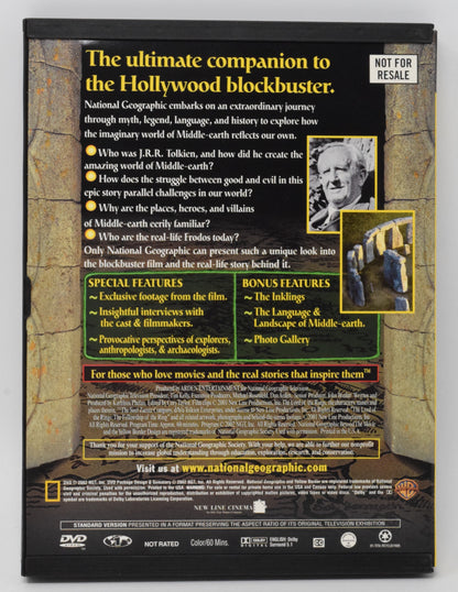 National Geographic Beyond the Movie The Lord of the Rings DVD