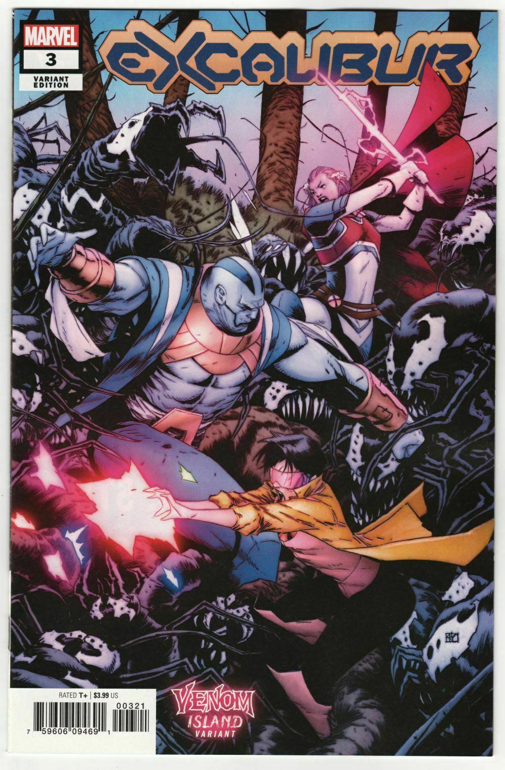 EXCALIBUR #3 Marvel 2019 NM+ 9.6 Khoi Pham Venom Island DX