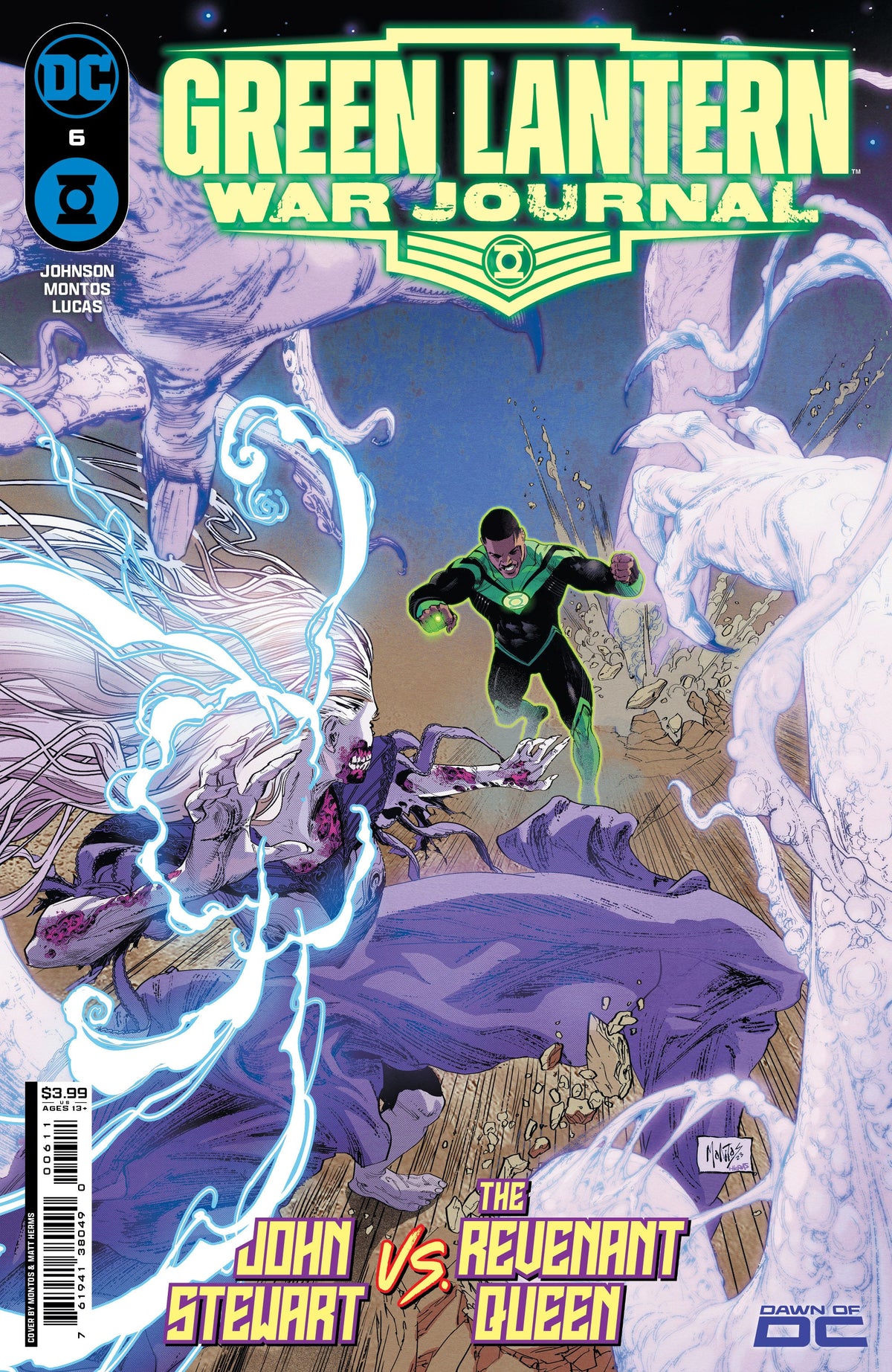 Green Lantern War Journal #6 A Montos Phillip Kennedy Johnson (02/20/2024) Dc
