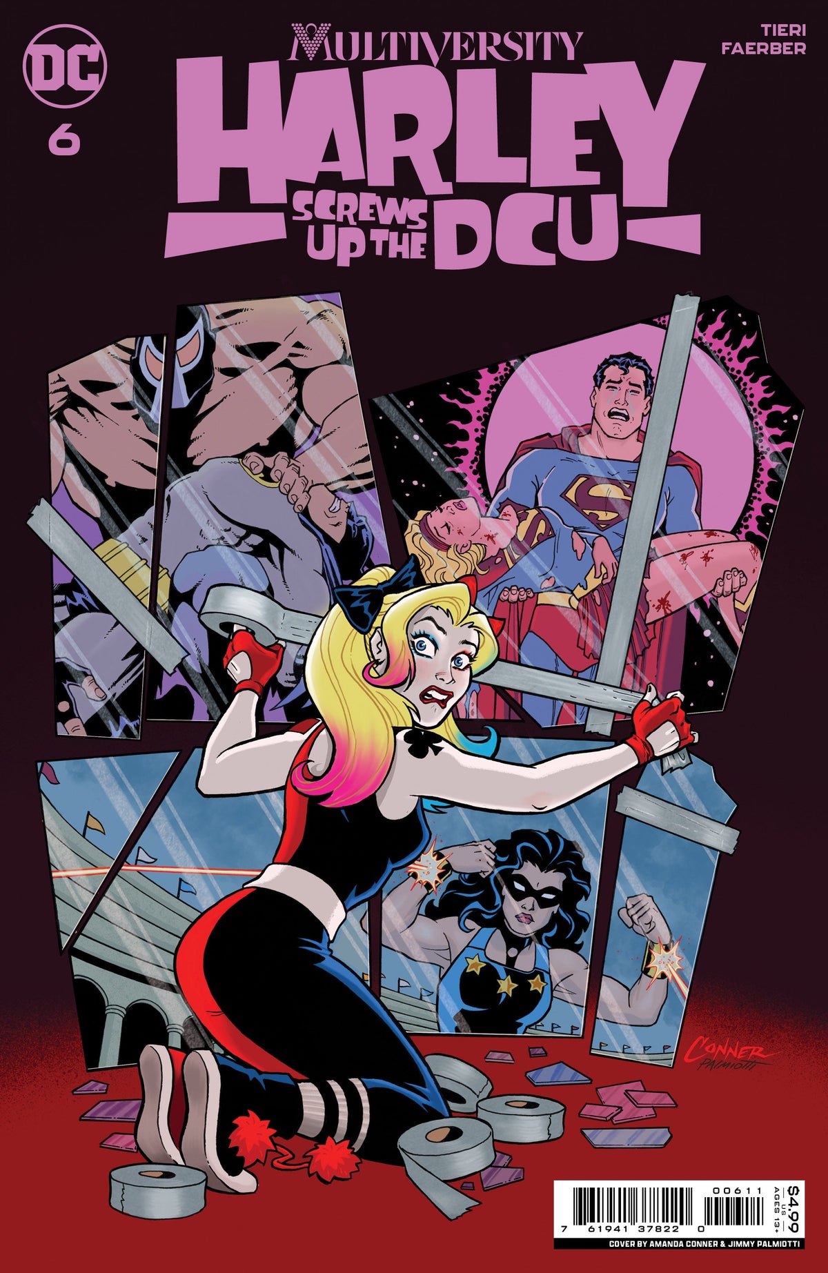 Multiversity Harley Screws Up The Dcu #6 (Of 6) A Amanda Conner Frank Tieri (08/08/2023) Dc