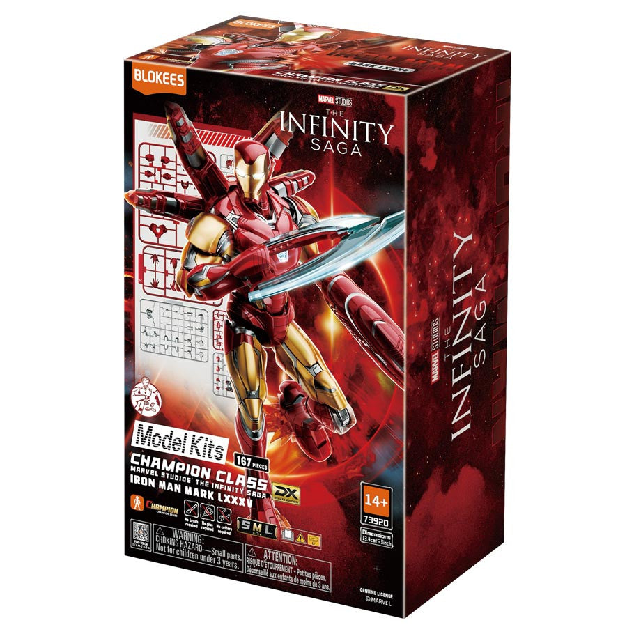 Blokees: Marvel: Infinity Saga Champion: Iron Man MK85 DX