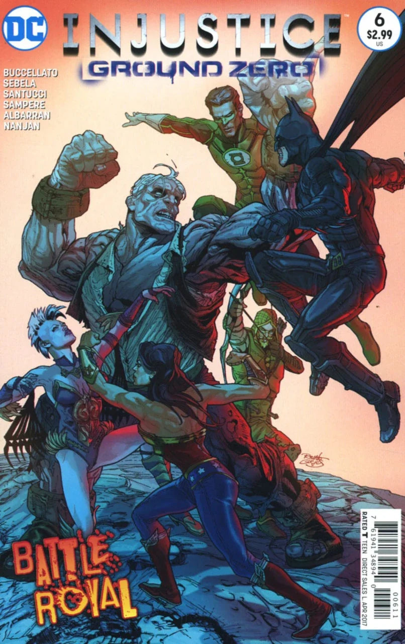Injustice Ground Zero #6 DC 2017 NM Renato Guedes Batman Wonder Woman