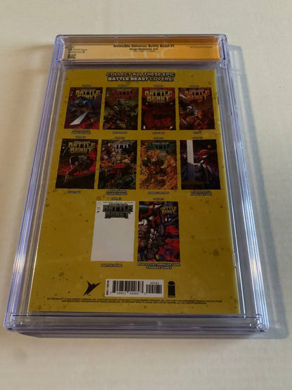 Invincible Universe Battle Beast #1 H 1:1000 Ryan Ottley Robert Kirkman Signed Cgc 9.8 (05/14/2025) Image
