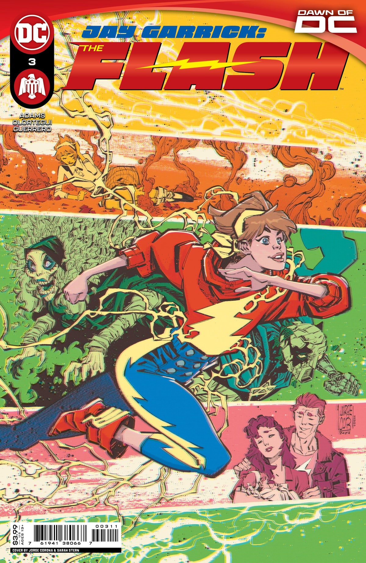 Jay Garrick The Flash #3 (Of 6) A Jorge Corona Jeremy Adams (12/19/2023) Dc
