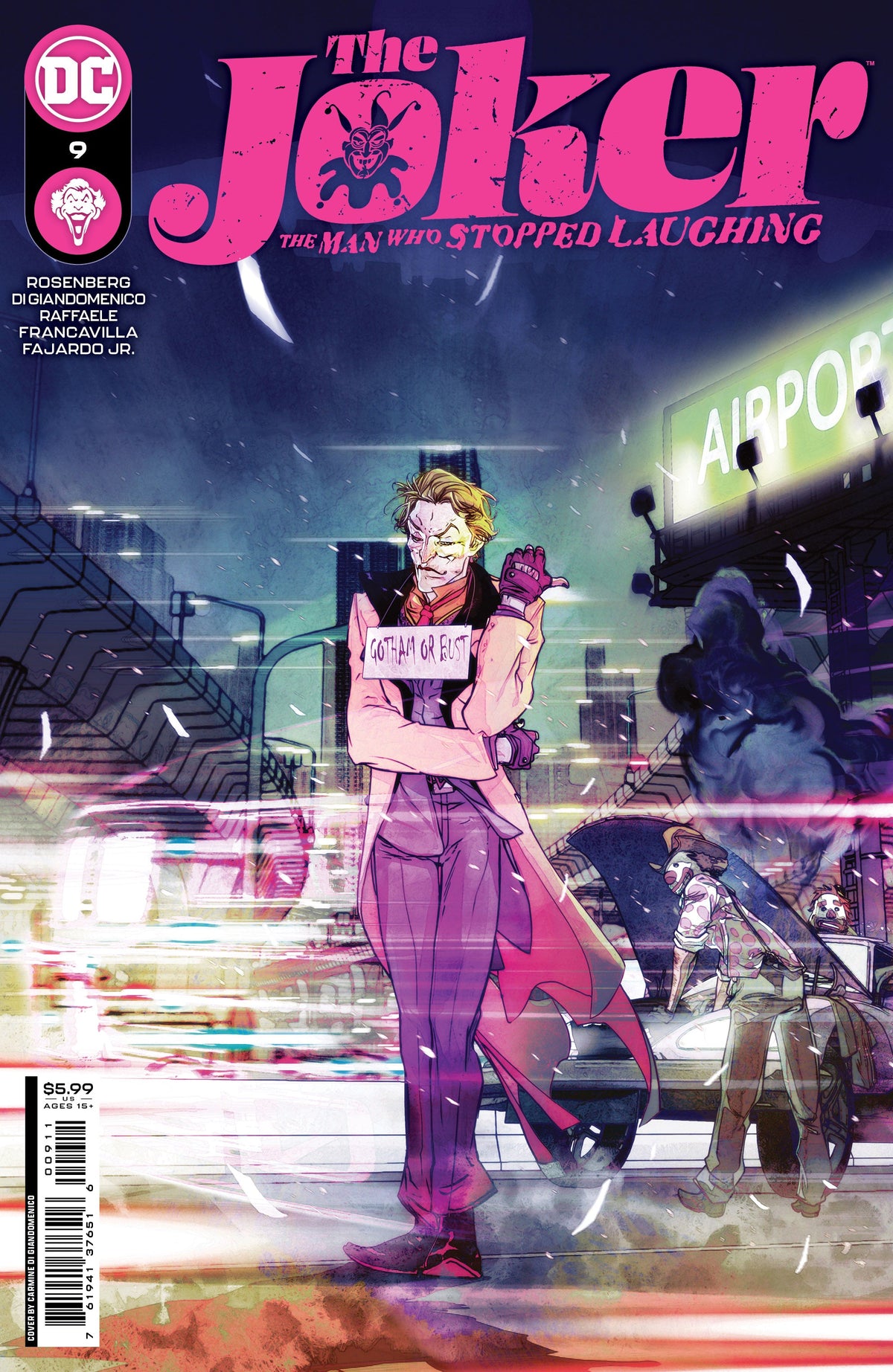 Joker The Man Who Stopped Laughing #9 A Carmine Di Giandomenico Matthew Rosenberg (06/06/2023) Dc