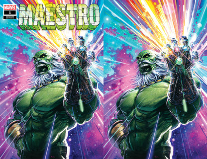 Maestro #1 — Clayton Crain Infinity Gauntlet/Venom #7 Homage Variant
