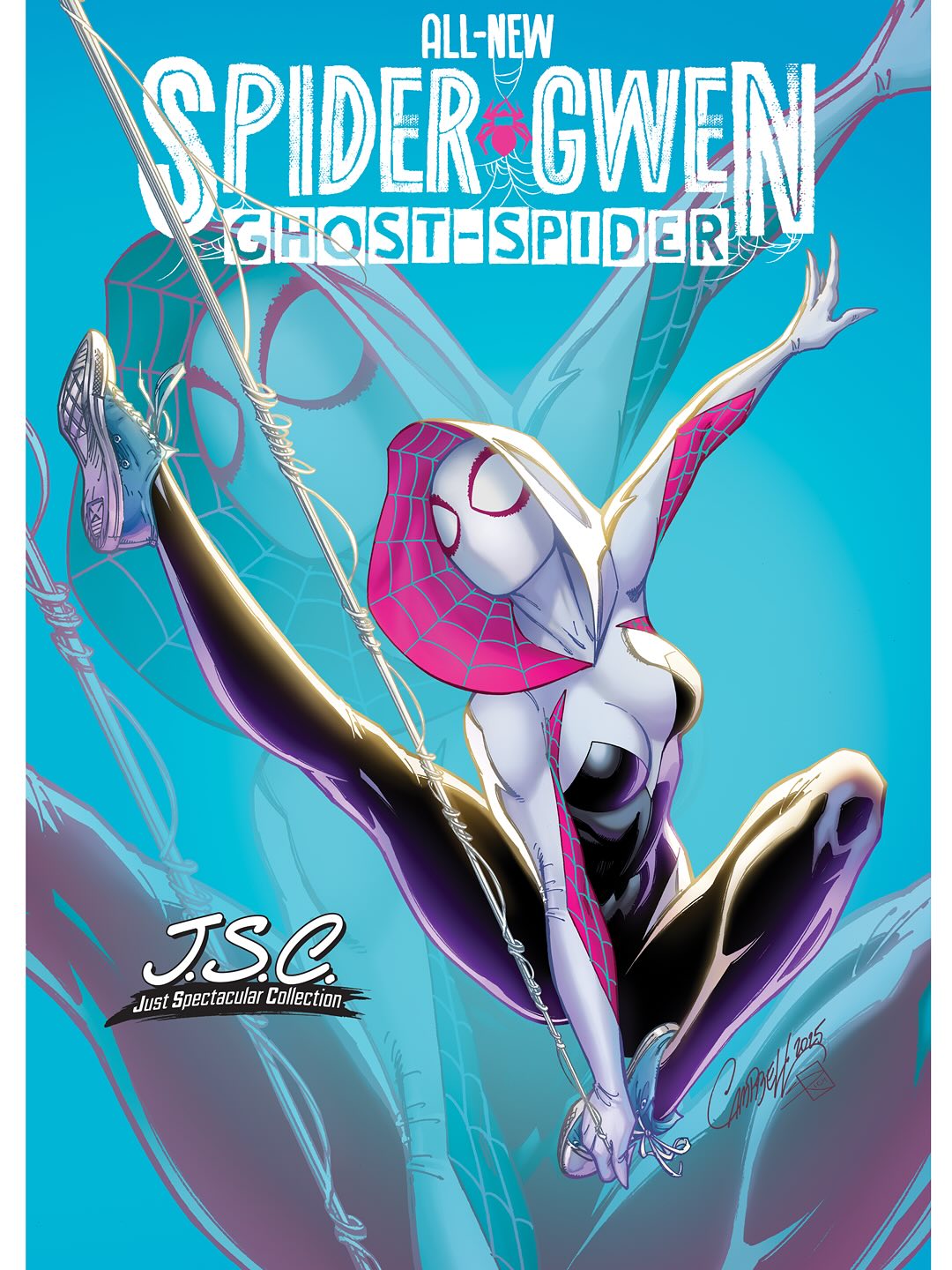 All-New Spider-Gwen The Ghost-Spider #1 B J Scott Campbell Variant (08/20/2025) Marvel