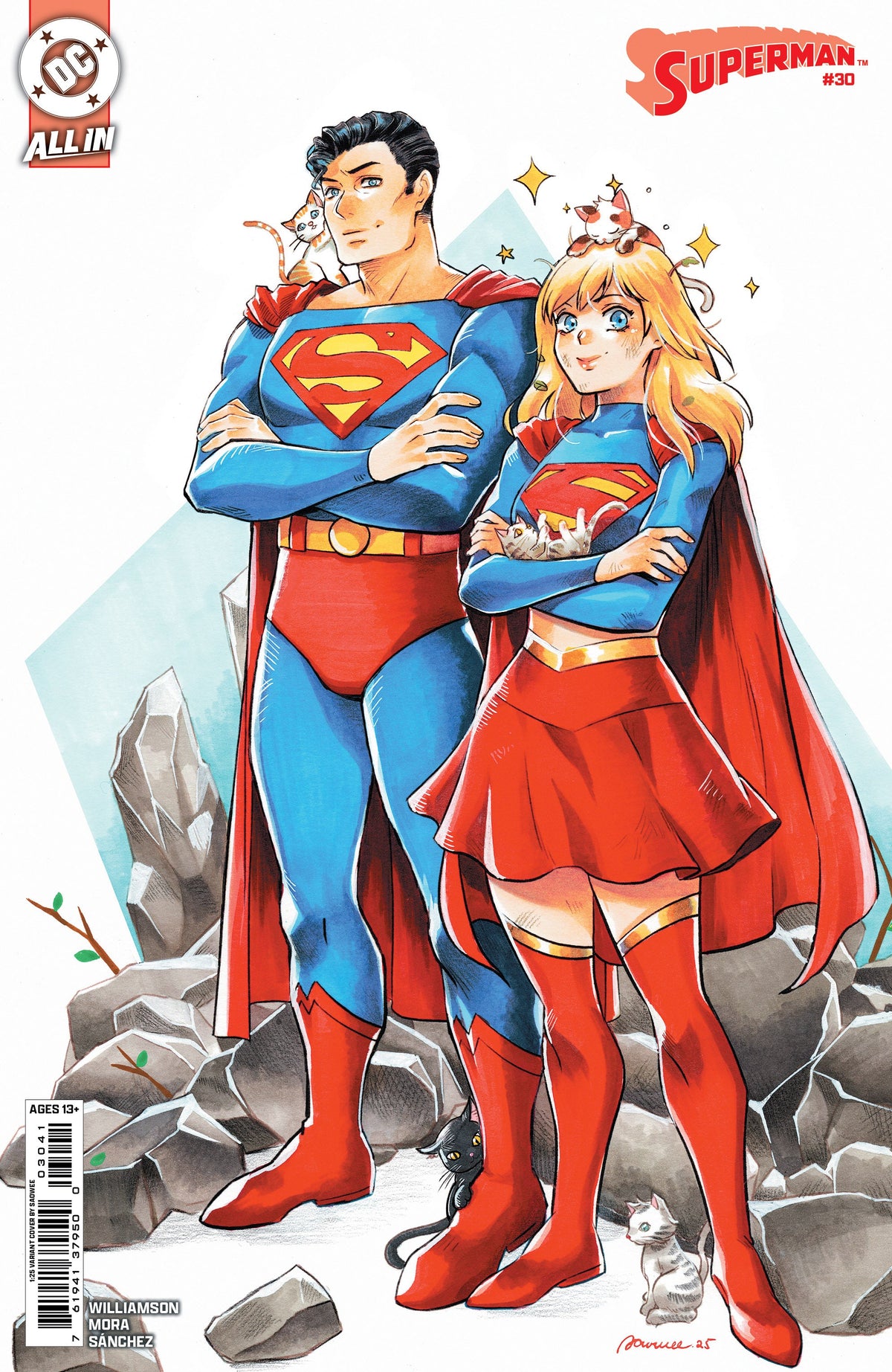 Superman #30 F 1:25 Saowee Variant (09/24/2025) Dc