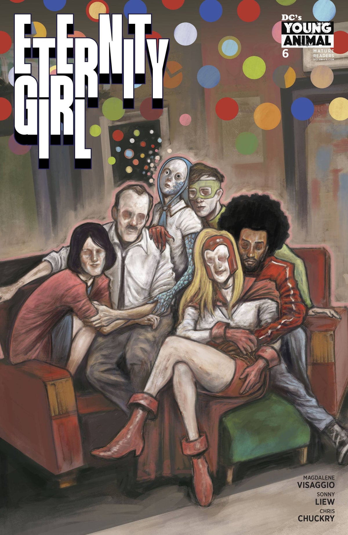 ETERNITY GIRL #6 (OF 6) Sonny Liew Magdalene Visaggio (MR) (08/08/2018) DC