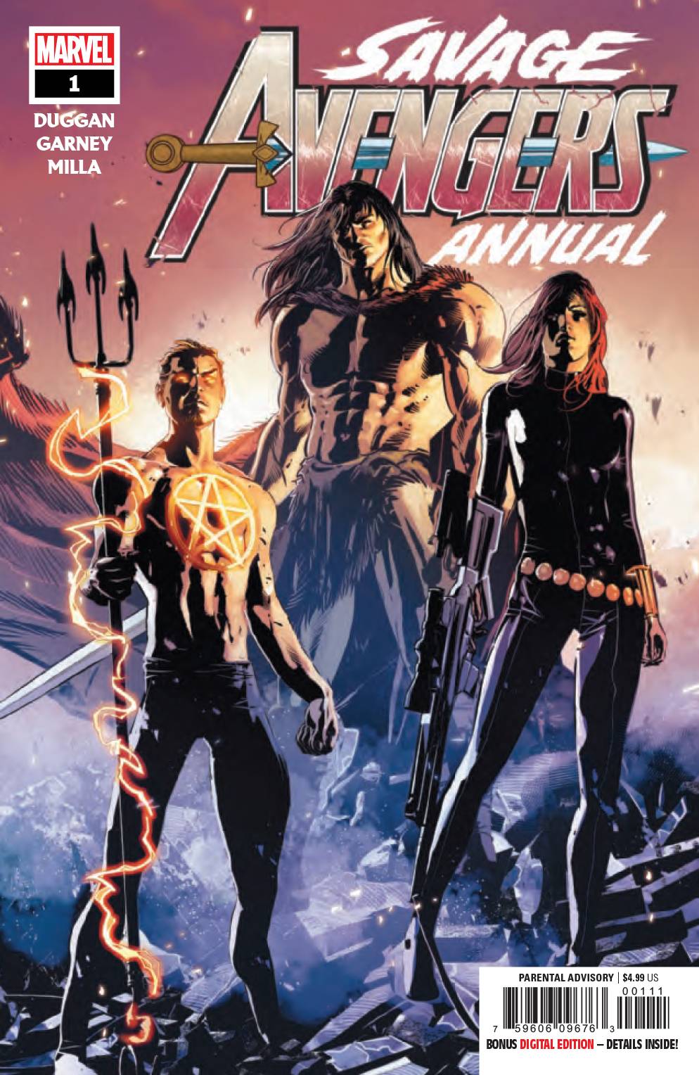 SAVAGE AVENGERS ANNUAL #1 A Mike Deodato Gerry Duggan (10/30/2019) Marvel
