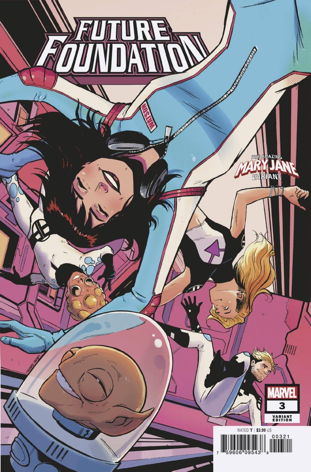 FUTURE FOUNDATION #3 Lee GARBETT MARY JANE Variant (10/02/2019) Marvel