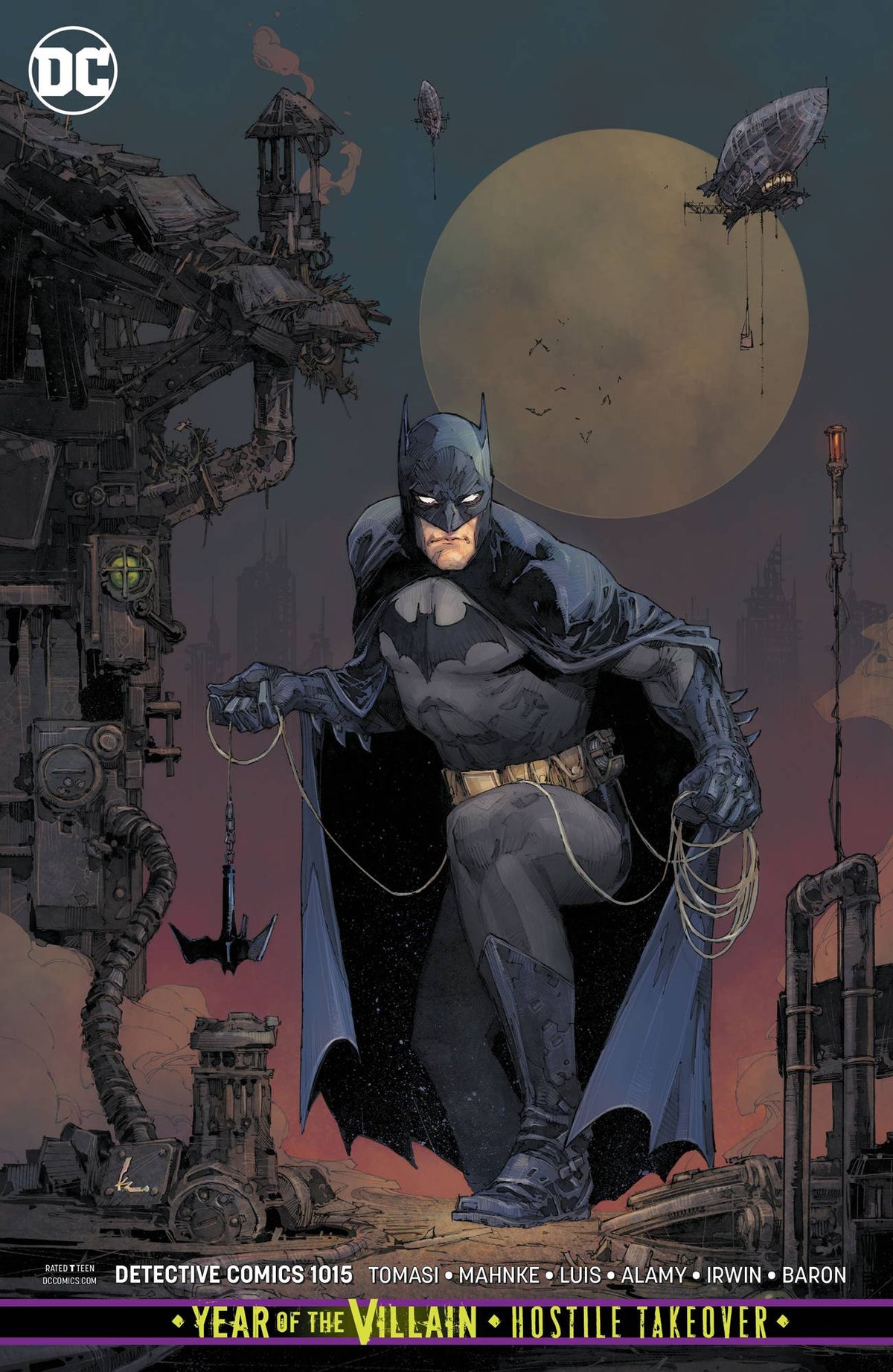 Batman DETECTIVE COMICS #1015 B DC 2019 NM- 9.2 Kenneth Rocafort Variant YOTV