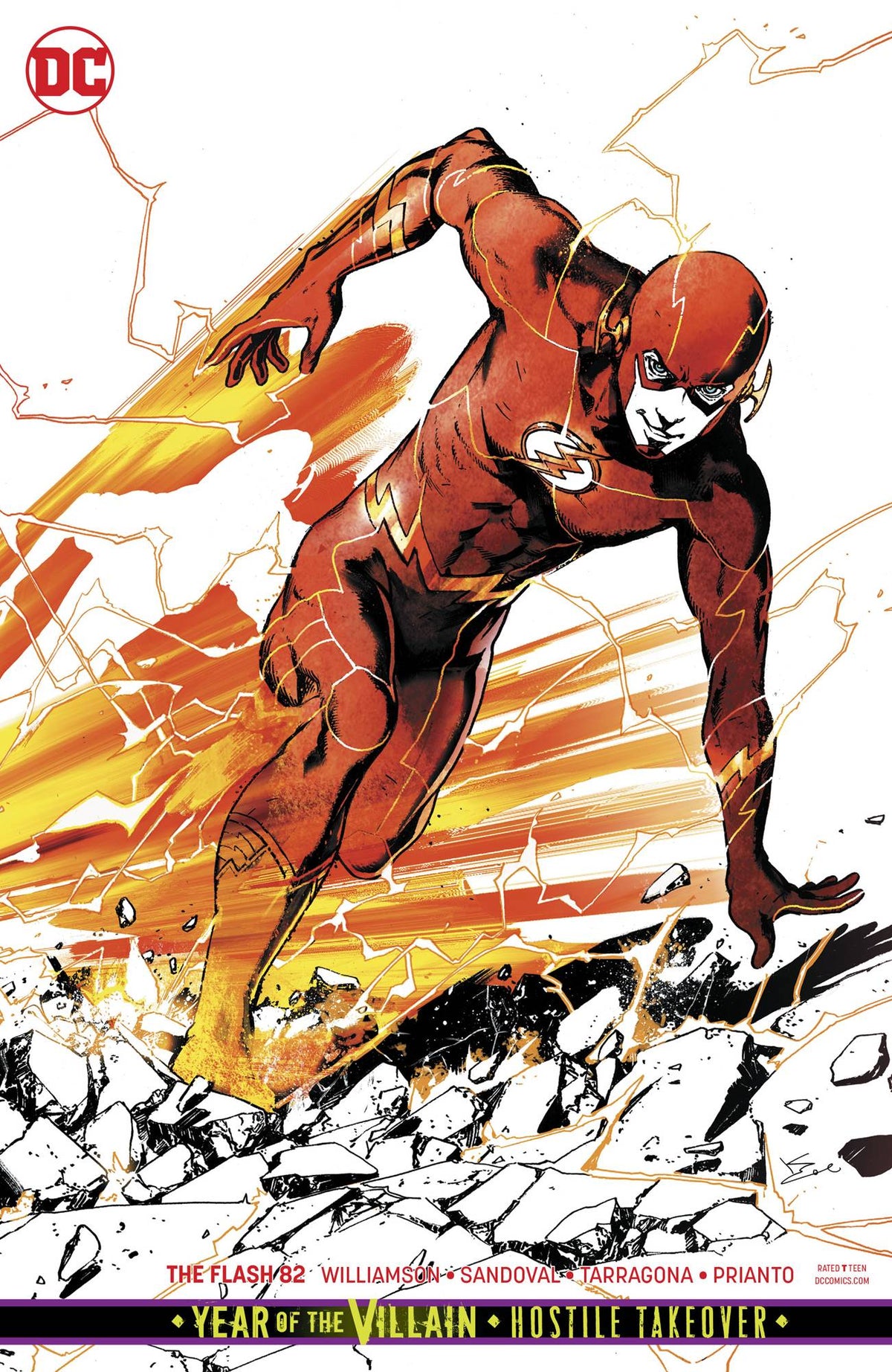 FLASH #82 B DC 2019 NM Karmome Shirahama Variant YOTV
