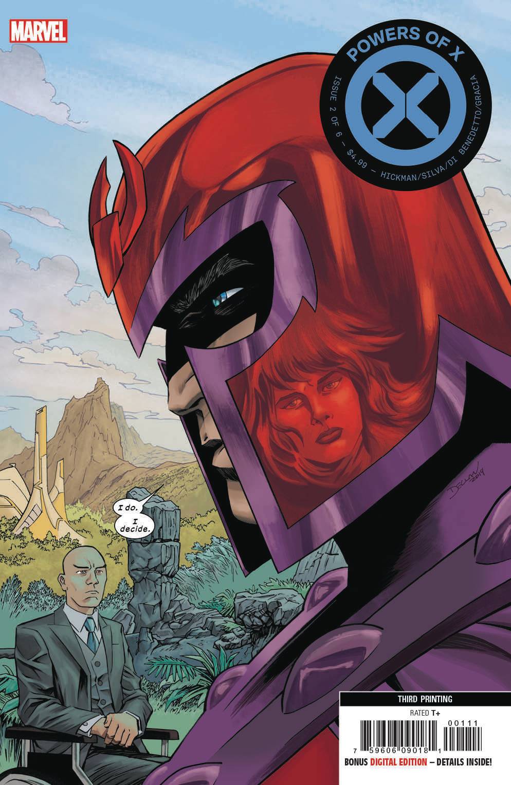 POWERS OF X #2 (OF 6) 3rd Print RB Silva Variant (09/25/2019) MARVEL