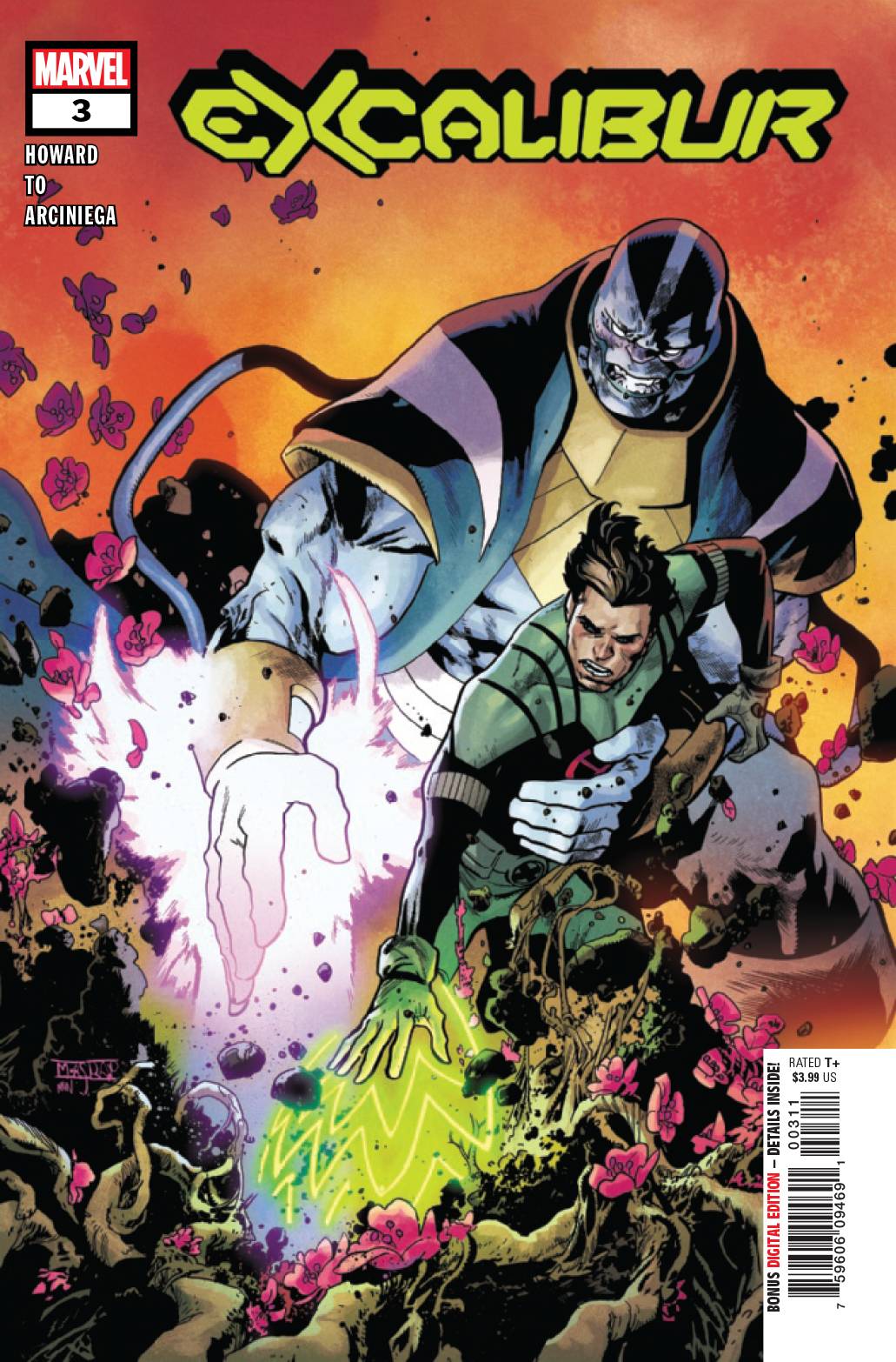 EXCALIBUR #3 Marvel 2019 NM+ 9.6 Mahmud Asrar Tini Howard DX
