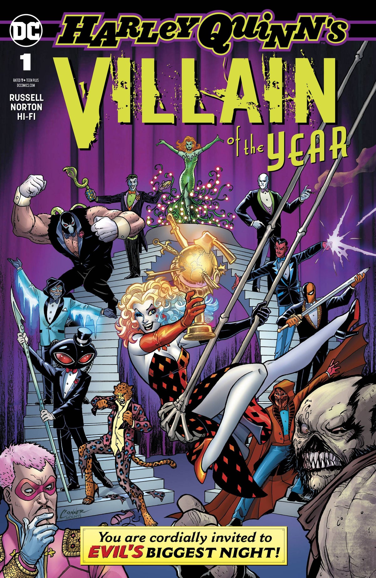 HARLEY QUINN VILLAIN OF THE YEAR #1 A Amanda Conner Mark Russell (12/11/2019) DC
