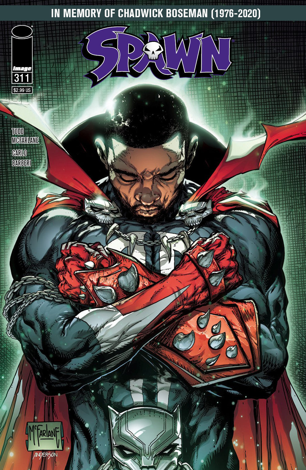 Spawn #311 B Todd Mcfarlane Variant (10/28/2020) Image