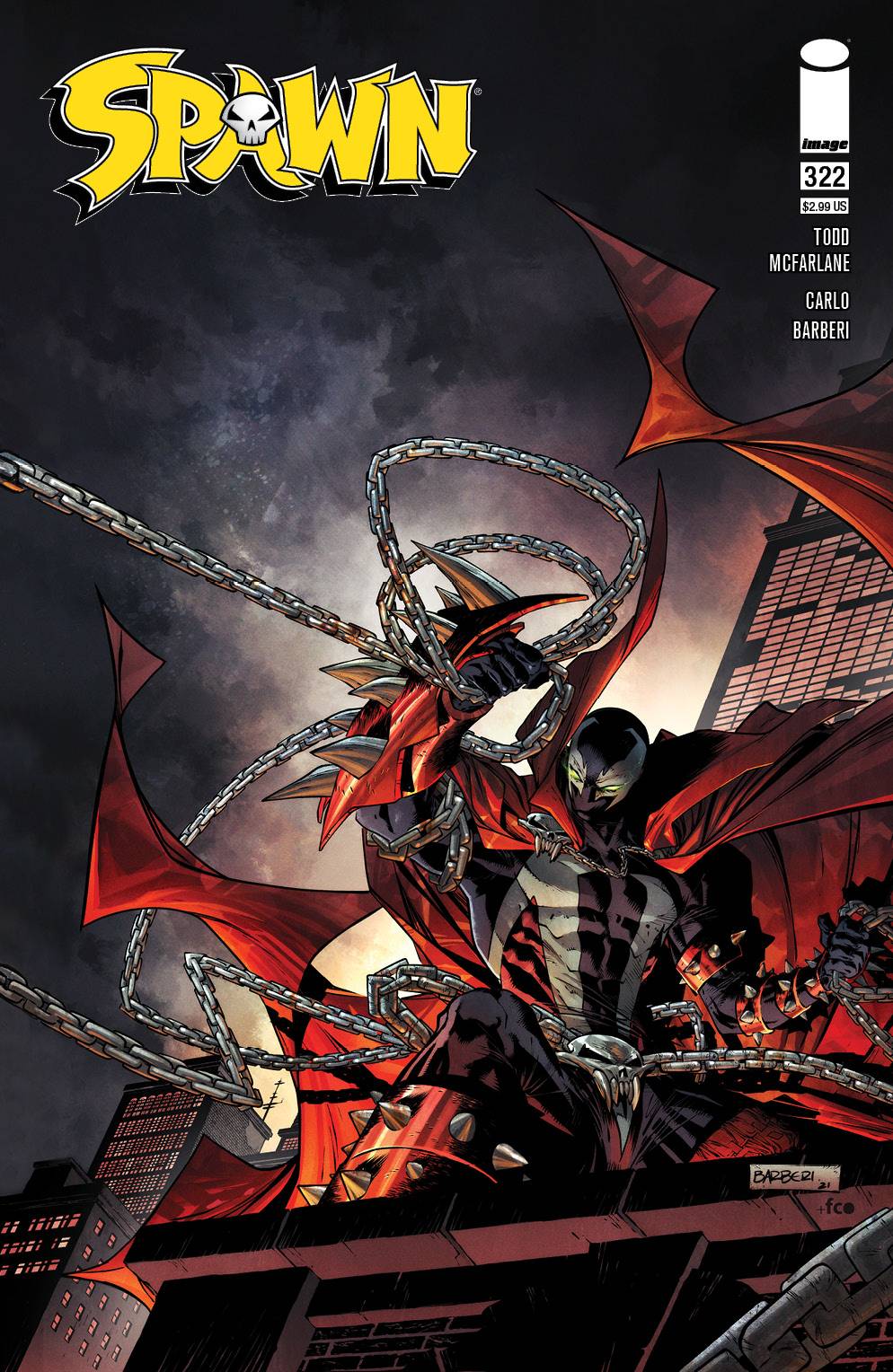 Spawn #322 — Carlo Barberi Connecting Variant
