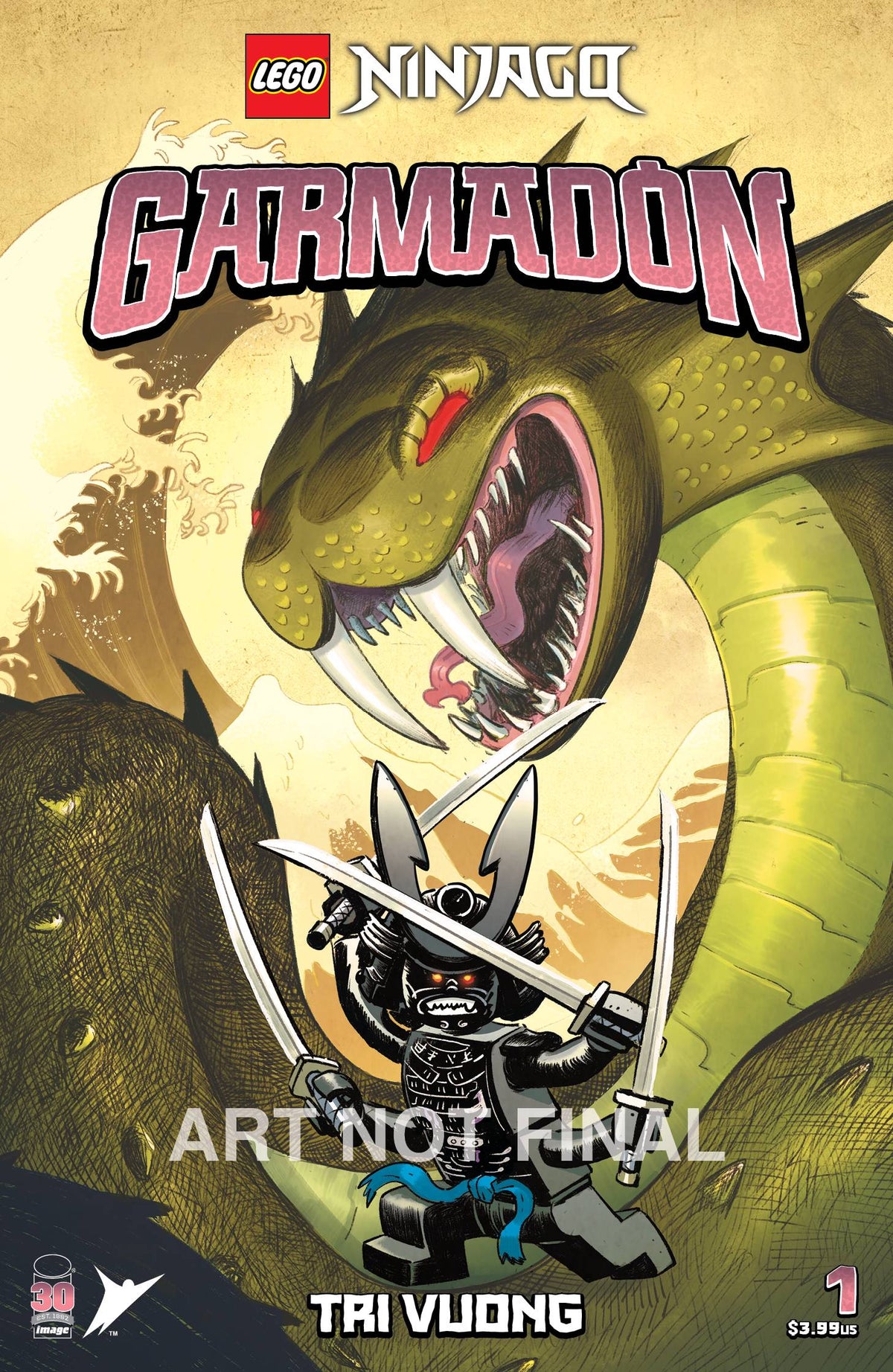 Lego Ninjago Garmadon #1 (Of 5) B Tri Vuong Variant (04/06/2022) Image
