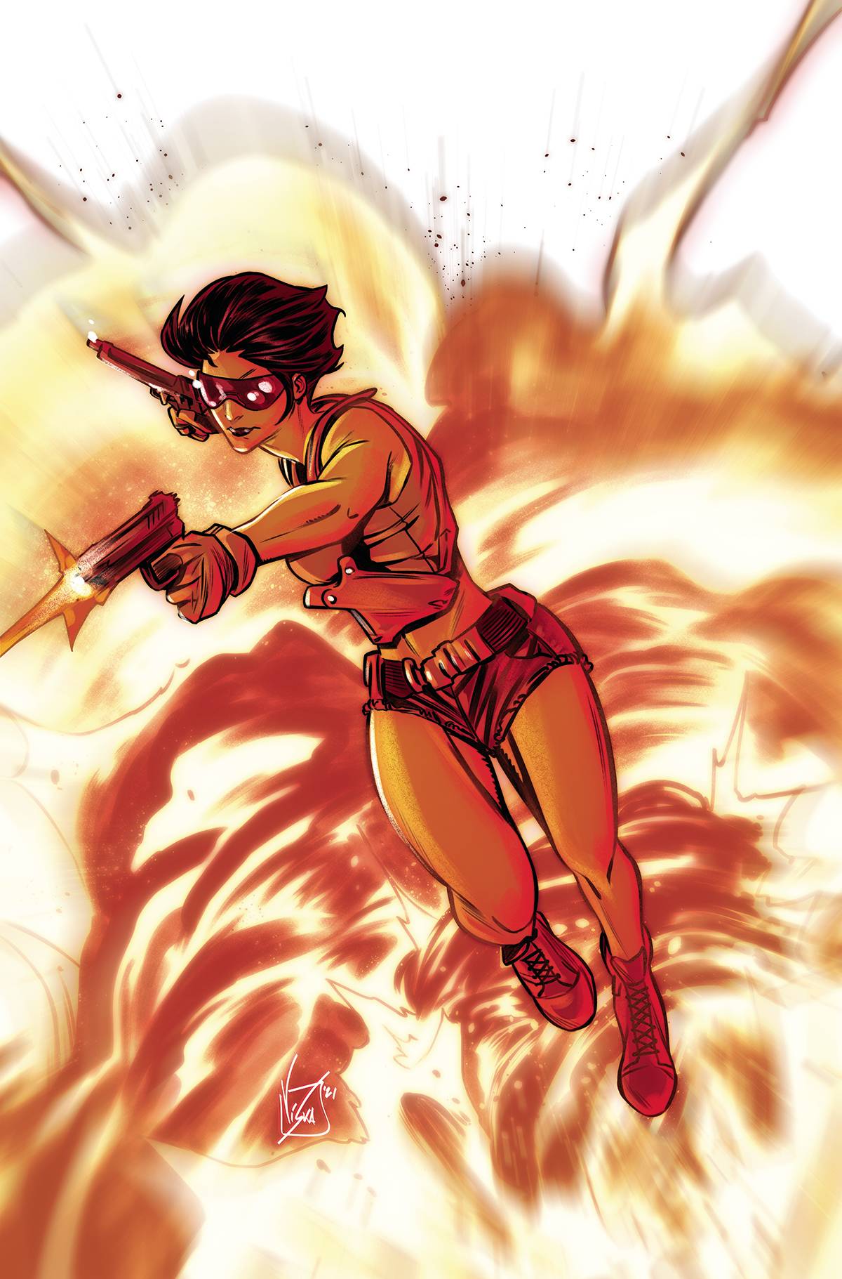 Jennifer Blood #7 O 1:7 Vincenzo Federici Virgin FOC Bonus Variant (Mr) (04/20/2022) Dynamite