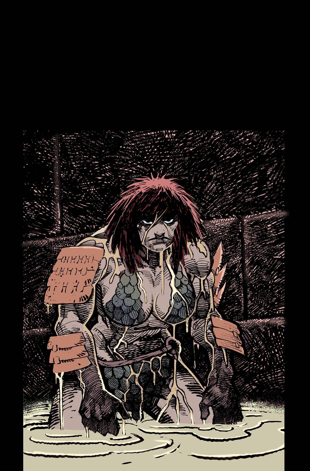 Invincible Red Sonja #9 S 1:7 Moritat Ronin Homage Virgin FOC Bonus Variant (06/08/2022) Dynamite