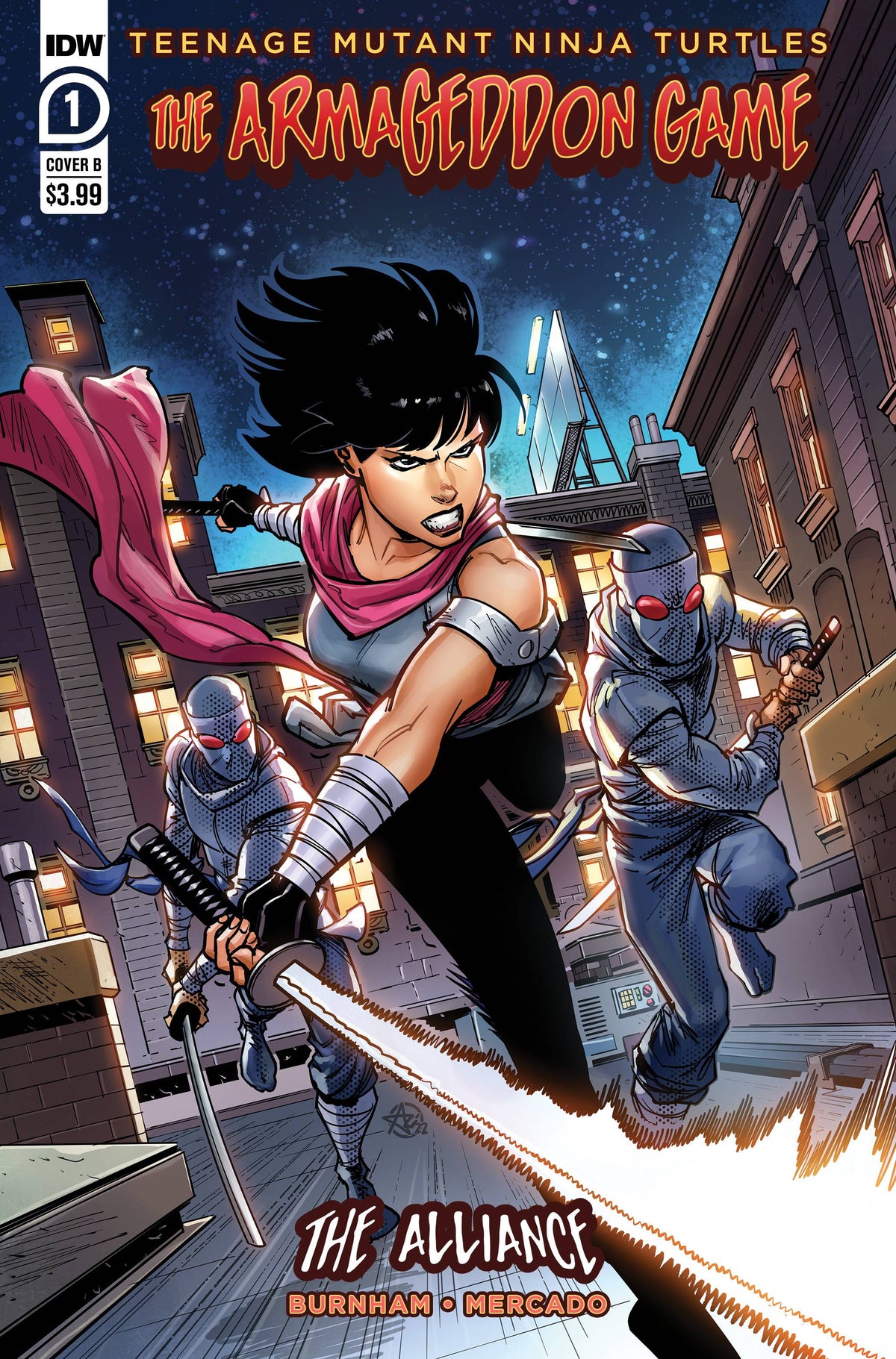 Teenage Mutant Ninja Turtles TMNT Armageddon Game Alliance #1 B Ariel Medel (11/09/2022) Idw