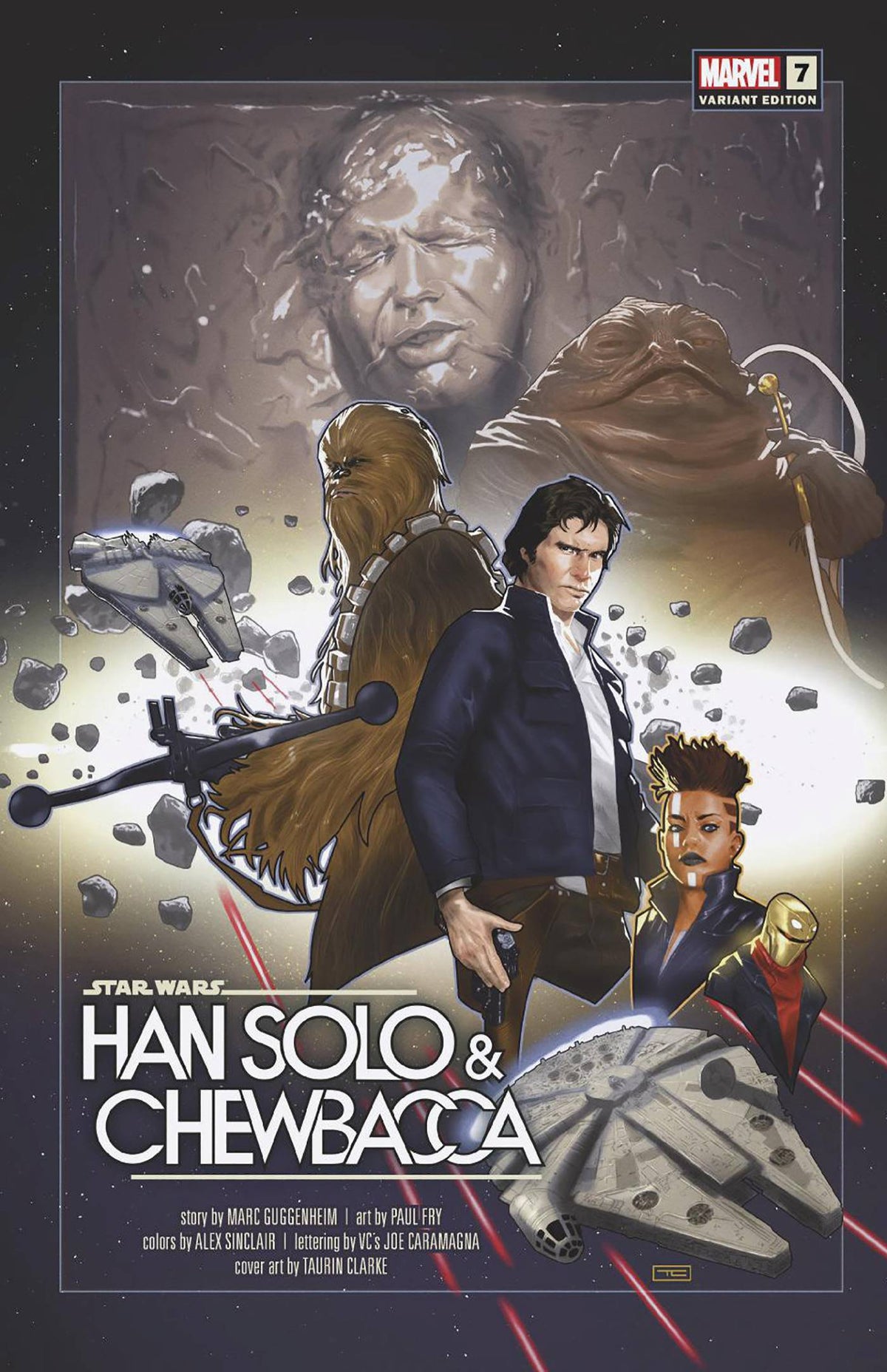 Star Wars Han Solo & Chewbacca #7 B Taurin Clarke Revelations Variant (11/16/2022) Marvel
