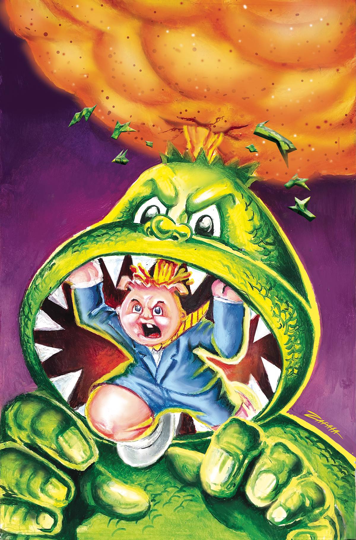 Garbage Pail Kids Origins #3 F 1:15 Jeff Zapata Virgin (12/14/2022) Dynamite