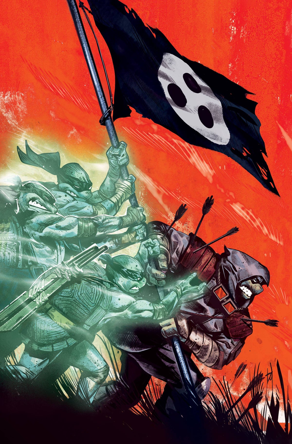 Teenage Mutant Ninja Turtles Tmnt Last Ronin Lost Years #2 E 1:100 Mike Del Mundo Variant  (03/15/2023) Idw