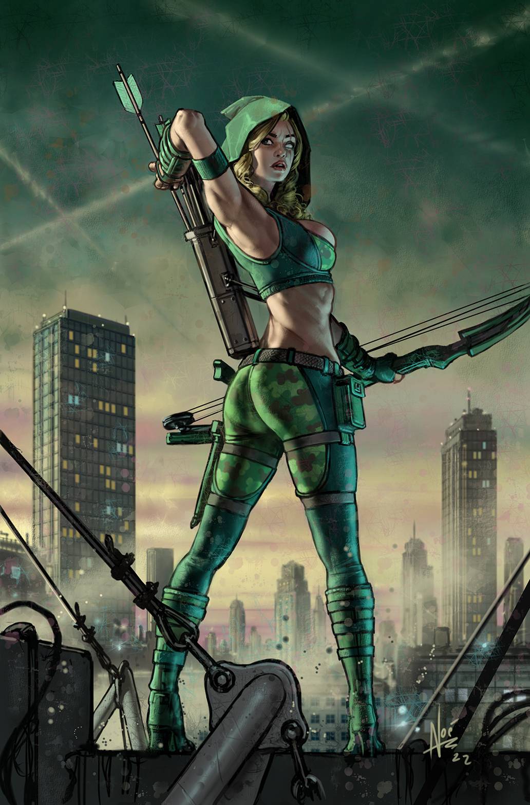 Robyn Hood Crawling Chaos Oneshot C Noe GGA Variant (03/01/2023) Zenescope
