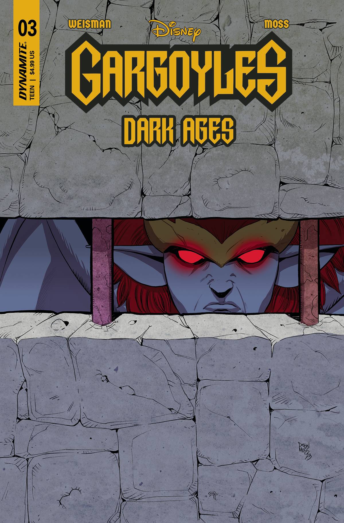 Gargoyles Dark Ages #3 G 1:10 Drew Moss Original Variant (09/20/2023) Dynamite